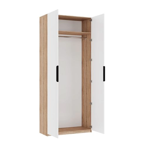 Шкаф распашной Астрис-2 Белый - фото 4