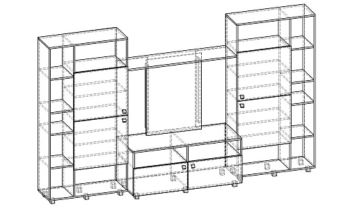 Стенка Лофт XXL - фото 3