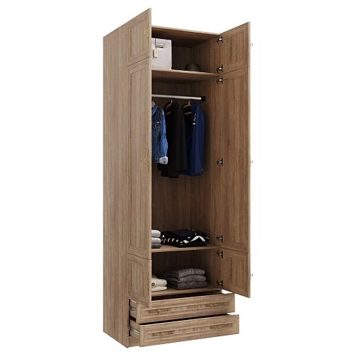 Шкаф распашной Карлос-042 Дуб Сонома - фото 4