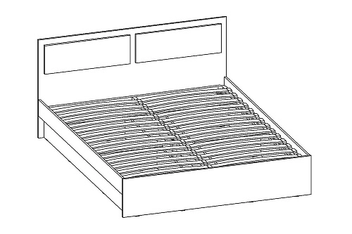 Кровать Сандра, ширина-80 - фото 5