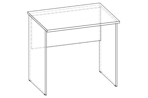 Письменный стол Лидер 800 СП.004.800-00 - фото 2