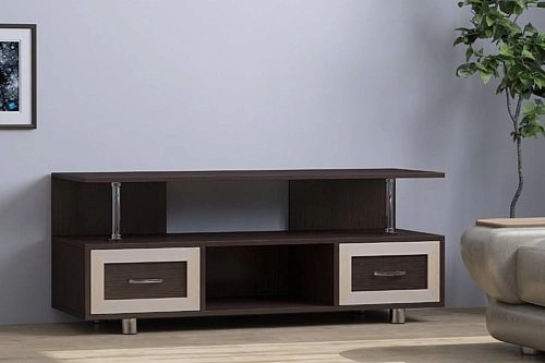 ТВ тумба Мебелинк 900-03 рамка МДФ - фото 1