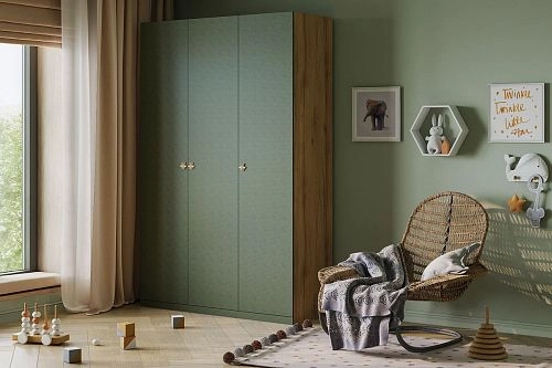 Шкаф распашной Скарабей-3 Пантано - фото 1