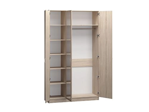 Шкаф распашной Лайт-3 Дуб Сонома - фото 3