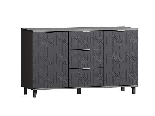 Комод Марвин 4 фрезеровка 3 Графит - фото 2