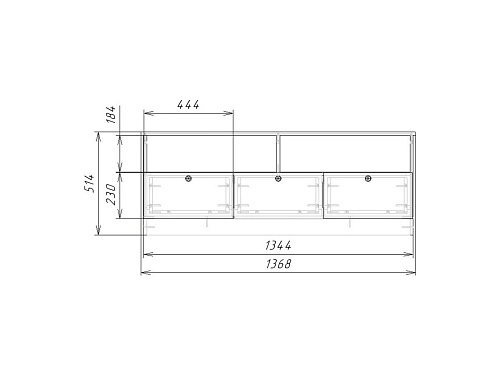 ТВ тумба Монреаль-3 - фото 4