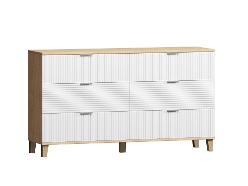 Комод Марвин 7.1 фрезеровка 8 Белый - фото 2
