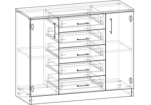 Комод Мираж-7 - фото 2