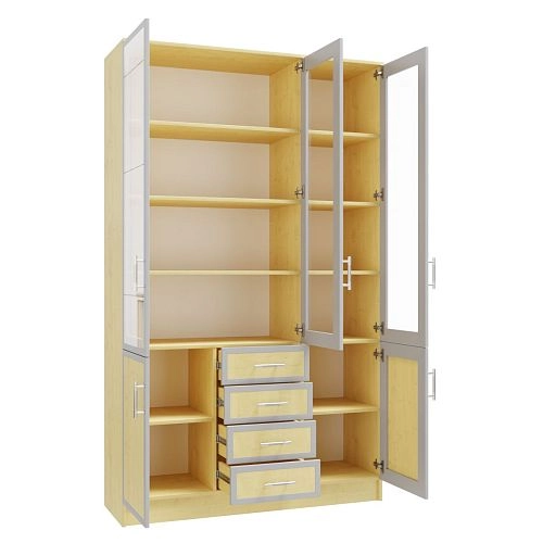 Книжный шкаф Альма-18 Клён - фото 2