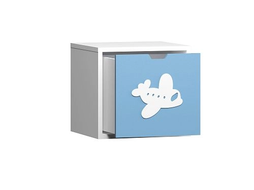 Стеллаж KIDS 15 Пастельно-Синий - фото 3