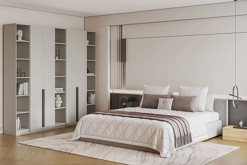 Шкаф распашной Хейсон-11 Кашемир Черный - фото 1