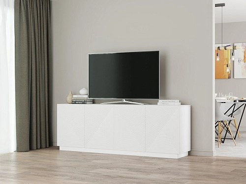 ТВ тумба Алиса 1 Белый - фото 1