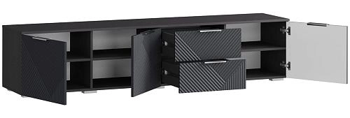 ТВ тумба Салерно NEW 1 Графит - фото 3