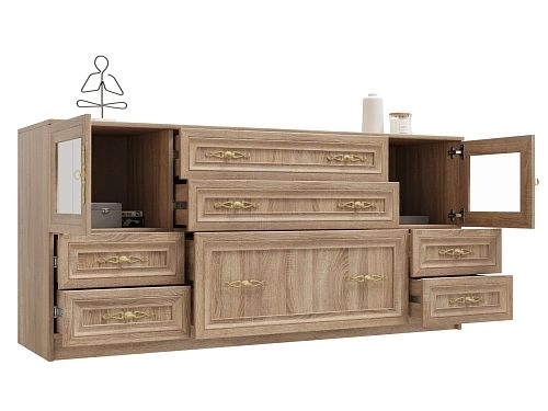Комод Карлос-055 Дуб Сонома - фото 4