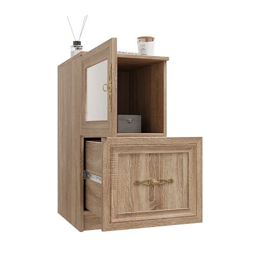 Тумба прикроватная Карлос-011 Дуб Сонома - фото 4