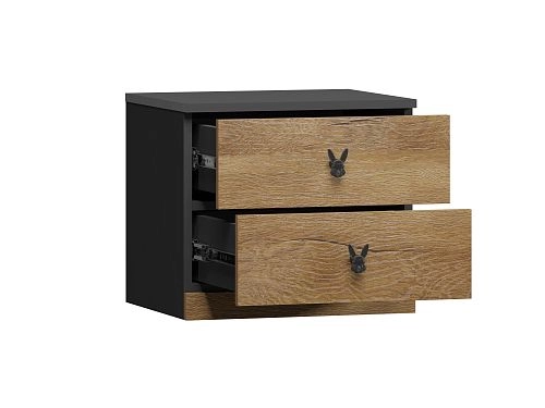 Тумба прикроватная Банни-3 Дуб Мореный - фото 5