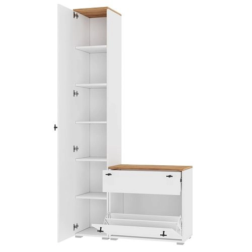 Прихожая Квели 5 Белый - фото 4