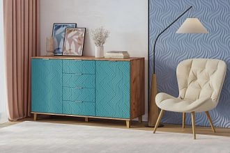 Марвин 25 фрезеровка 3 Аквамарин