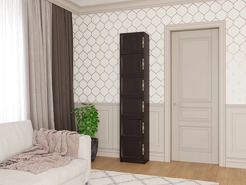 Шкаф книжный Карлос-035 Венге - фото 1