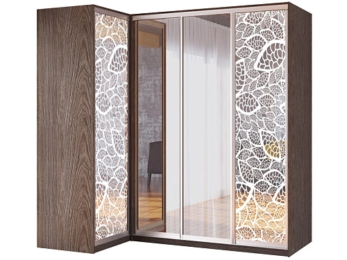 Шкаф-купе угловой Премьер-16 - фото 1