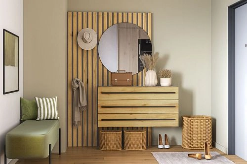 Прихожая Неаполь-1 Графит - фото 1