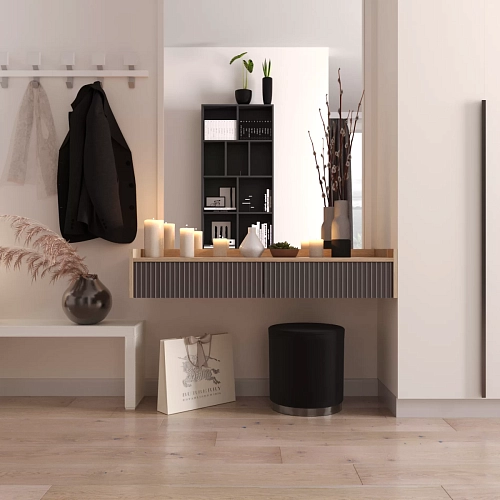 Тумба подвесная Салерно 2.1 Графит - фото 2