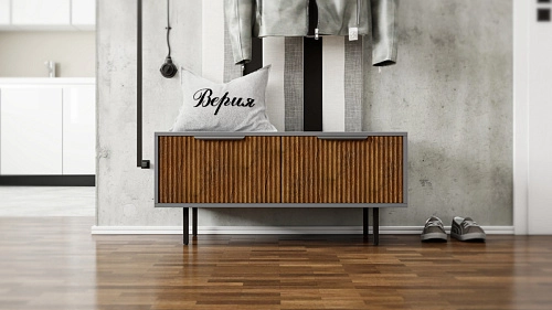 Обувница Верия Графит - фото 1