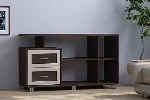 ТВ тумба Мебелинк 900-06 рамка МДФ - фото 1