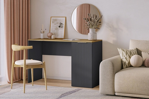 Письменный стол Салерно Графит - фото 1