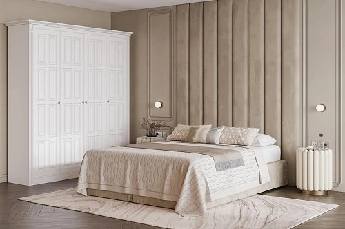 Шкаф распашной Классика Люкс-4.7 МДФ - фото 1