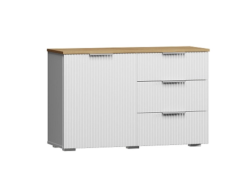 Комод Салерно 3 Белый - фото 2