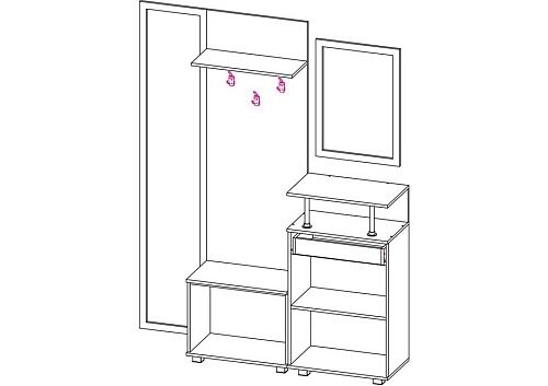 Прихожая Валенсия-9 - фото 2
