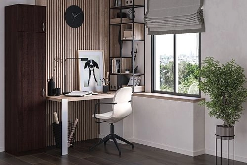 Шкаф распашной Лайт-1 Белье с антресолью Венге - фото 1