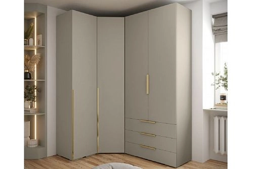 Шкаф угловой Мори-13 Кашемир - фото 1