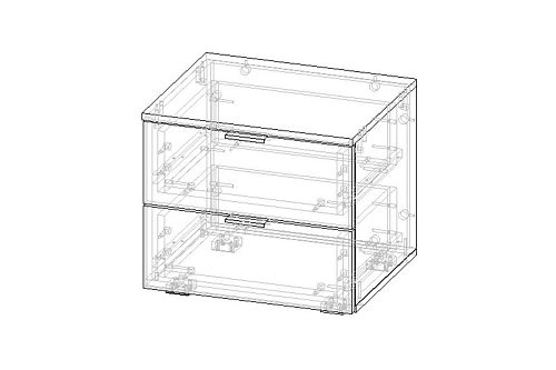 Спальня Салерно-1 Белый - фото 5