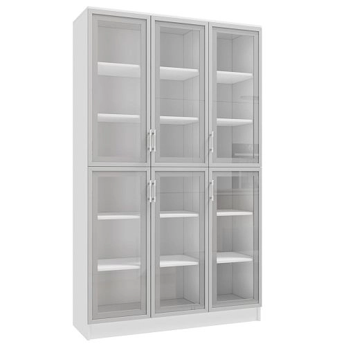 Книжный шкаф Альма-14 Белый - фото 2