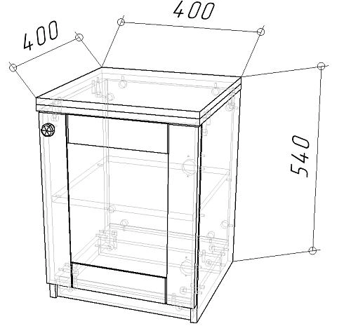 Тумба прикроватная София РАХ-1 - фото 3