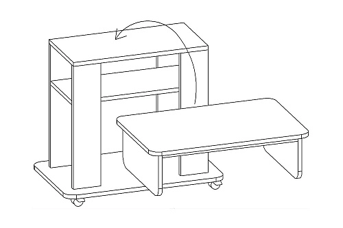 Журнальный стол Вояж-3 СЖ.012.650-00 - фото 3