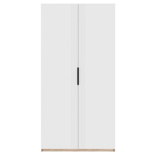 Шкаф распашной Астрис-3 Белый - фото 3