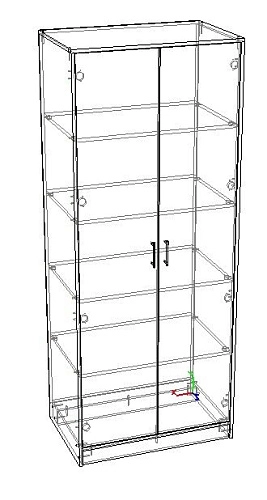 Шкаф распашной Престиж 2 - фото 2