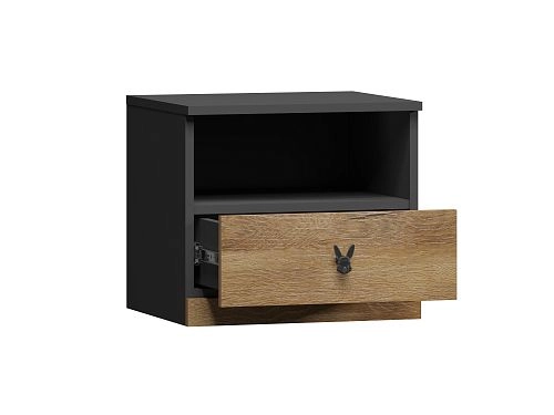 Тумба прикроватная Банни-2 Дуб Мореный - фото 5