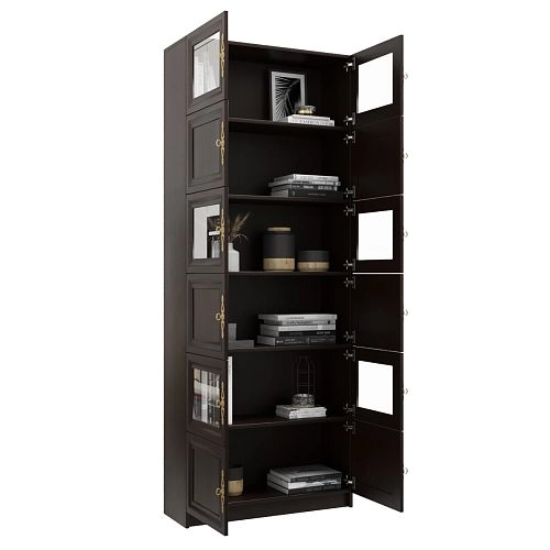 Шкаф книжный Карлос-040 Венге - фото 2