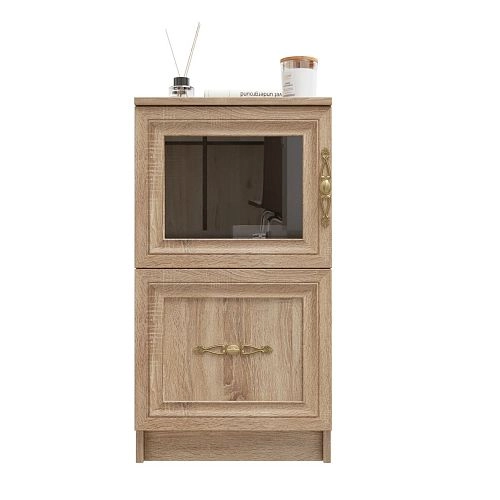 Тумба прикроватная Карлос-011 Дуб Сонома - фото 3