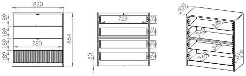 Комод Торина-3 - фото 6