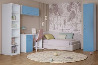 детская Банни-6 Пастельно-Синий