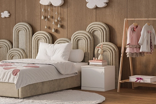 Тумба прикроватная Банни-1 Белый - фото 3