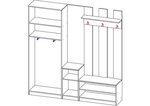 Прихожая Любава-6 - фото 2
