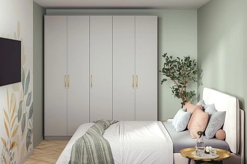 Шкаф распашной Хелена-5 Кашемир - фото 1