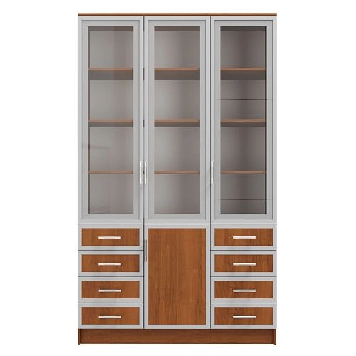 Книжный шкаф Альма-21 Орех Экко - фото 3