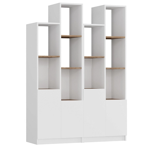 Стеллаж Оренсе-3 Белый - фото 2